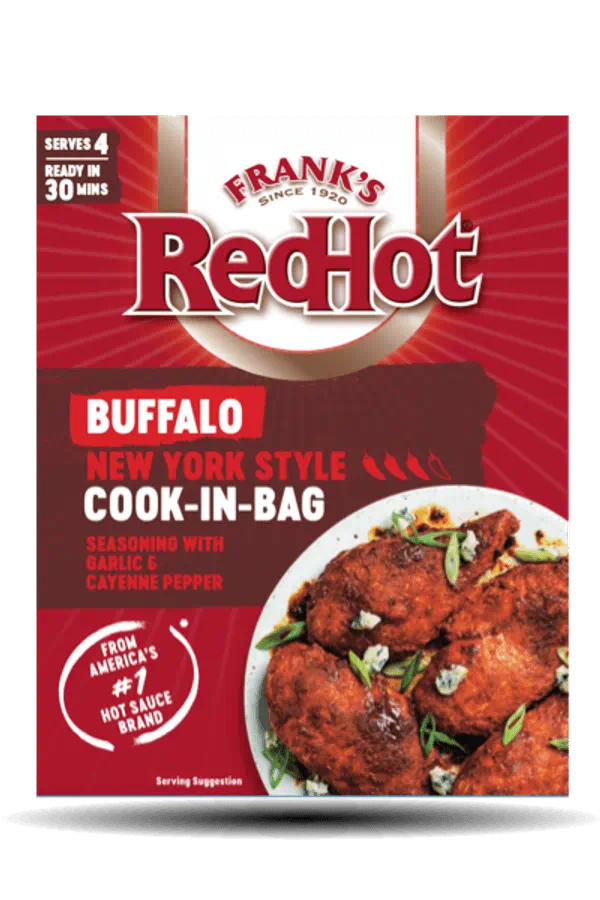 Frank's Buffalo New York Style Cook in Bag Frank's Buffalo New York Style Cook in Bag