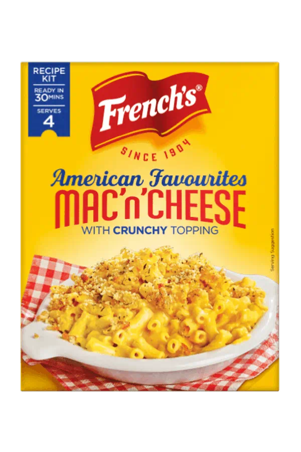 French's Mac'n'Cheese With Crunchy Topping French's Mac'n'Cheese With Crunchy Topping